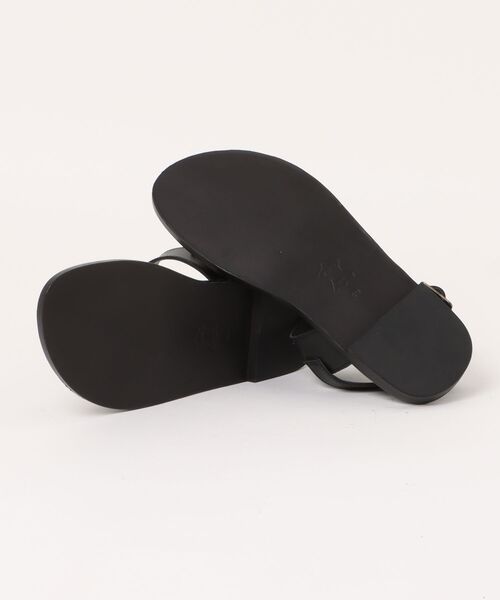 MADULI（マドゥリ）の「【MADULI/マドゥリ】手染めレザーサンダル /#M227019S（サンダル・メンズ・ブラック/ダークブラウン・42/44/40）」の4枚目の写真