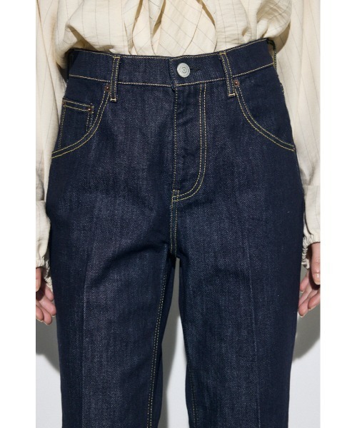 AZUL by moussy（アズールバイマウジー）の「【サイズ,身長別画像あり】AZUL DENIM センタープレスフレアデニム（デニムパンツ・レディース・ブルー/ワンウォッシュ・24inch/25inch/27inch/26inch）」の20枚目の写真