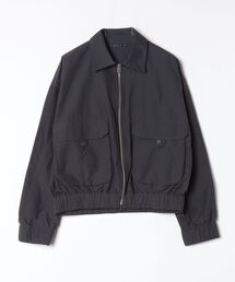 my beautiful landlet | 【my beautiful landlet】COTTON × RECYCLED NYLON ZIP BLOUSON - print fabric(ブルゾン)