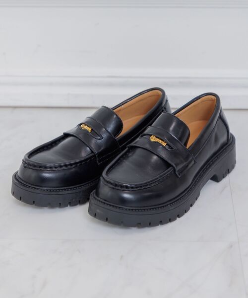 RETRO GIRL(レトロガール)の「コインローファー(その他シューズ・レディース・ブラウン/ブラック・MEDIUM/LARGE)」の6枚目の写真