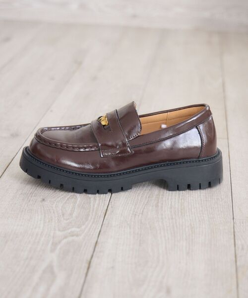 RETRO GIRL(レトロガール)の「コインローファー(その他シューズ・レディース・ブラウン/ブラック・MEDIUM/LARGE)」の12枚目の写真