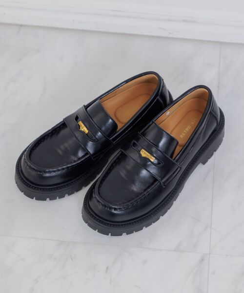 RETRO GIRL(レトロガール)の「コインローファー(その他シューズ・レディース・ブラウン/ブラック・MEDIUM/LARGE)」の16枚目の写真