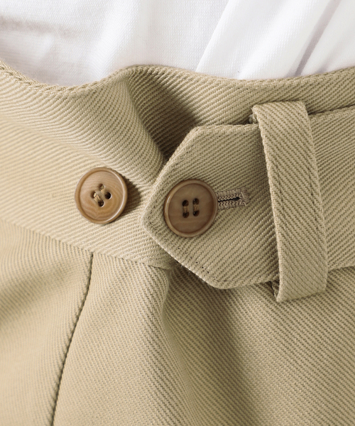 Spick & Span(スピックアンドスパン)の「《一部店舗+WEB限定/ 追加》Glyph Chino Pants(チノパンツ・レディース・ブラウン/ベージュ・38/36)」の19枚目の写真