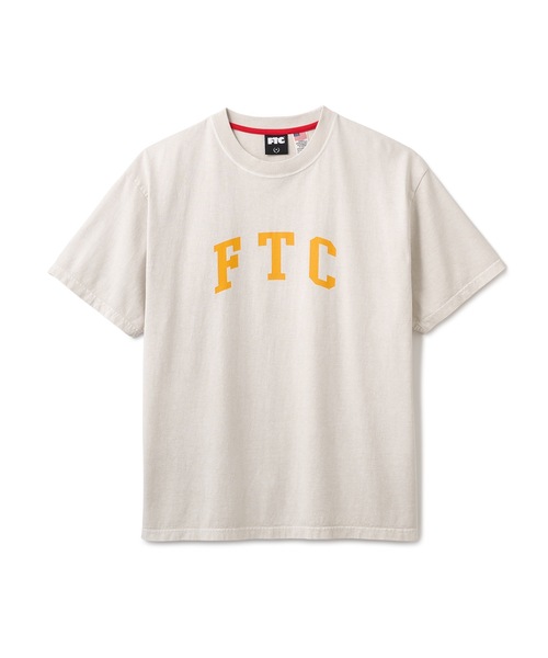 FTC(エフティーシー)の「PIGMENT DYED TEE(Tシャツ/カットソー・メンズ・ナチュラル/ブラック/ピンク/ライトパープル・LARGE/MEDIUM/X-LARGE)」の1枚目の写真