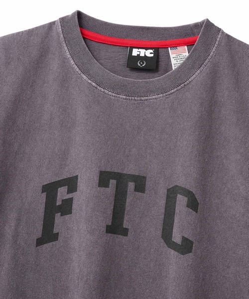 FTC(エフティーシー)の「PIGMENT DYED TEE(Tシャツ/カットソー・メンズ・ナチュラル/ブラック/ピンク/ライトパープル・LARGE/MEDIUM/X-LARGE)」の5枚目の写真