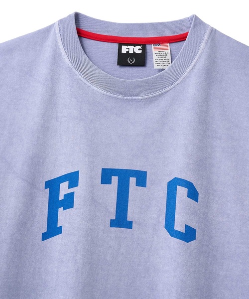 FTC(エフティーシー)の「PIGMENT DYED TEE(Tシャツ/カットソー・メンズ・ナチュラル/ブラック/ピンク/ライトパープル・LARGE/MEDIUM/X-LARGE)」の7枚目の写真