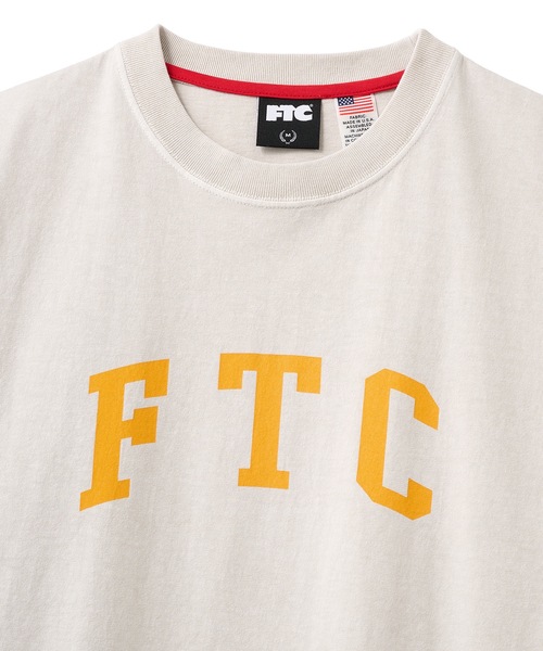 FTC(エフティーシー)の「PIGMENT DYED TEE(Tシャツ/カットソー・メンズ・ナチュラル/ブラック/ピンク/ライトパープル・LARGE/MEDIUM/X-LARGE)」の6枚目の写真