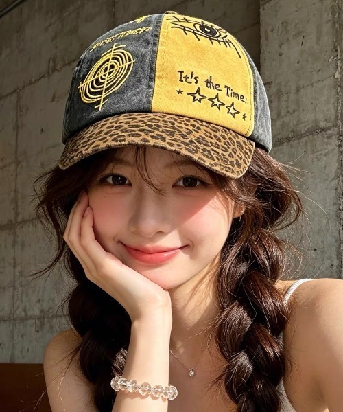 Vipoa（ヴィポア）の「アメリカンカラーブロックキャップ（キャップ・レディース・ブラック・FREE）」の15枚目の写真