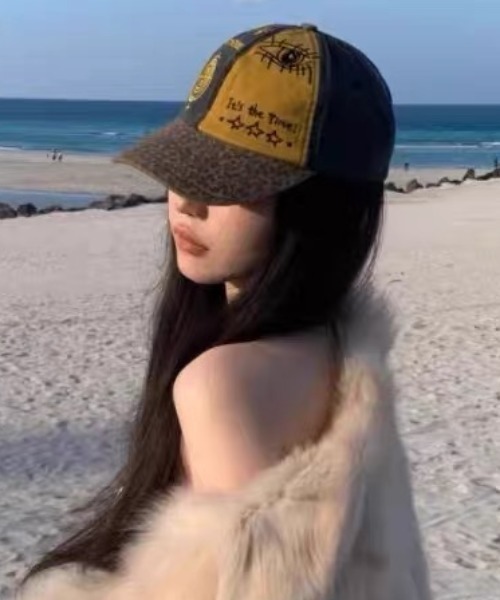 Vipoa（ヴィポア）の「アメリカンカラーブロックキャップ（キャップ・レディース・ブラック・FREE）」の22枚目の写真
