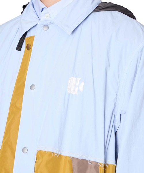 kolor（カラー）の「【kolor/カラー】26SCM-G04106 BLOUSON（ブルゾン・メンズ・ブルー/ベージュ・3）」の10枚目の写真