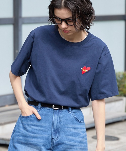 セール】PENNEYS/ペニーズ 別注 THE FOX ロゴ ハートワッペン刺繍