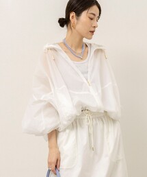 MAQWEL（マクウェル）の「《セットアップ対応》【MAQWEL/マクウェル】ウォッシャブルシアーブルゾン（ブルゾン）」