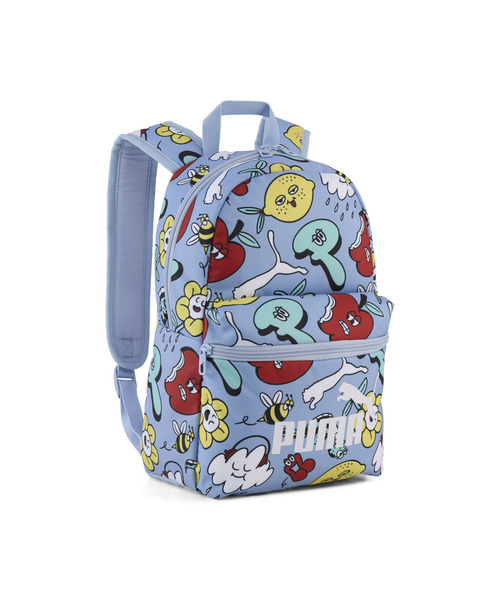 PUMA（プーマ）の「PUMA プーマ キッズ プーマ フェーズ AOP スモール バックパック 13L（バックパック/リュック・キッズ・ブルー系その他7/パープル系その他・フリー）」の3枚目の写真
