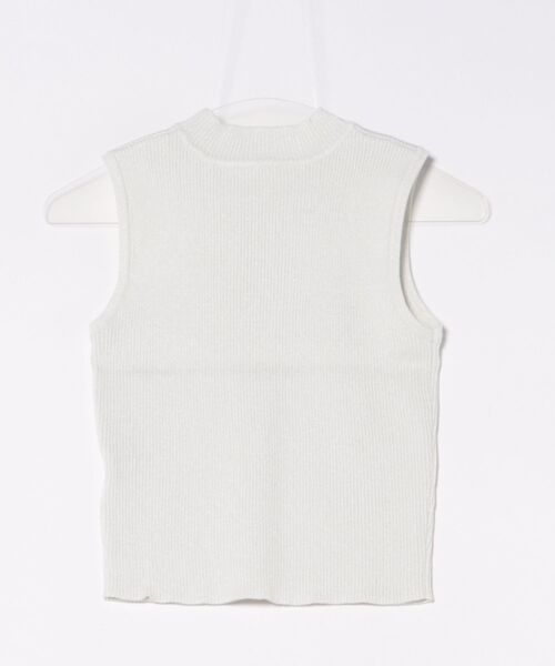 LUDICRUM(ルーディクルム)の「LD sleeveless knit top(ニット/セーター・レディース・グレー系/ネイビー系/ホワイト系・FREE)」の18枚目の写真