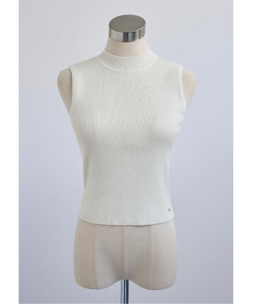 LUDICRUM(ルーディクルム)の「LD sleeveless knit top(ニット/セーター・レディース・グレー系/ネイビー系/ホワイト系・FREE)」の10枚目の写真