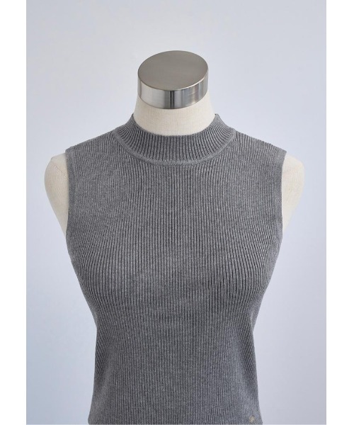 LUDICRUM(ルーディクルム)の「LD sleeveless knit top(ニット/セーター・レディース・グレー系/ネイビー系/ホワイト系・FREE)」の14枚目の写真