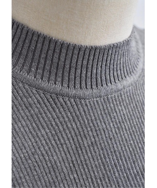 LUDICRUM(ルーディクルム)の「LD sleeveless knit top(ニット/セーター・レディース・グレー系/ネイビー系/ホワイト系・FREE)」の16枚目の写真