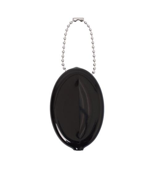 X-girl(エックスガール)の「FACE AND SCRIPT MIX LOGO RUBBER COIN CASE(コインケース・レディース・ブラック/ブルー・ONE SIZE)」の3枚目の写真
