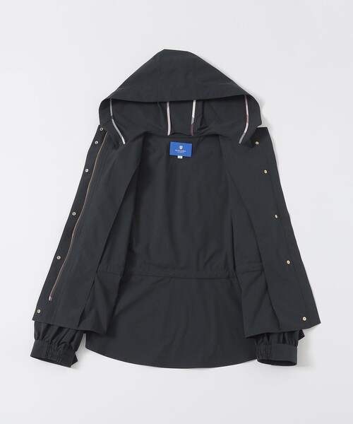 BLUE LABEL CRESTBRIDGE（ブルーレーベルクレストブリッジ）の「【はっ水】ライトウェザーマウンテンパーカー（マウンテンパーカー・レディース・ブルー/ダークネイビー・36/38）」の15枚目の写真