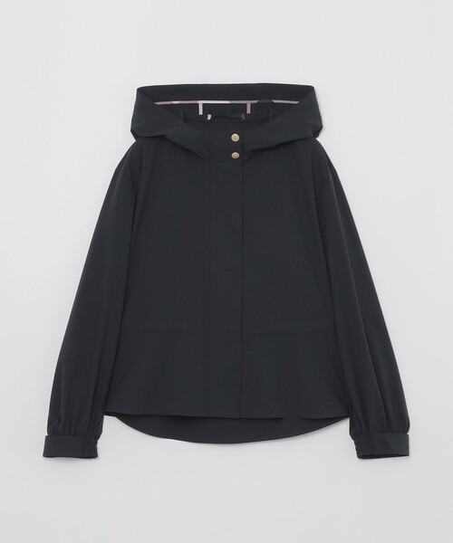 BLUE LABEL CRESTBRIDGE（ブルーレーベルクレストブリッジ）の「【はっ水】ライトウェザーマウンテンパーカー（マウンテンパーカー・レディース・ブルー/ダークネイビー・36/38）」の16枚目の写真