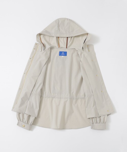 BLUE LABEL CRESTBRIDGE（ブルーレーベルクレストブリッジ）の「【はっ水】ライトウェザーマウンテンパーカー（マウンテンパーカー・レディース・ブルー/ダークネイビー・36/38）」の22枚目の写真