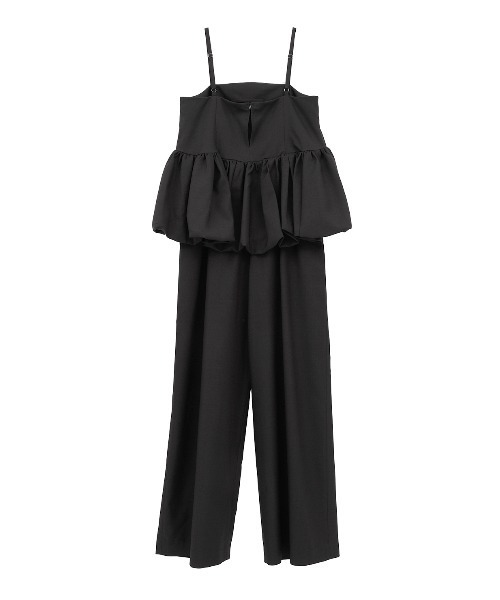 PEPLUM LAYERED ALL IN ONE クラネ　サイズ2 新作 PEPLUM LAYERED ALL IN ONE（つなぎ/オールインワン）｜CLANE（クラネ