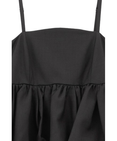 CLANE(クラネ)の「PEPLUM LAYERED ALL IN ONE(つなぎ/オールインワン・レディース・アイボリー/ブラック・0/1/2)」の22枚目の写真