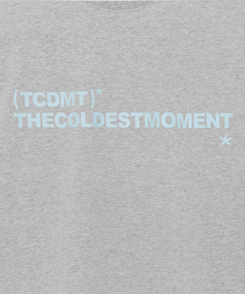 THECOLDESTMOMENT（ザコールデストモーメント）の「TCM box long sleeve (melange grey)（Tシャツ/カットソー・レディース・その他・MEDIUM/LARGE）」の4枚目の写真