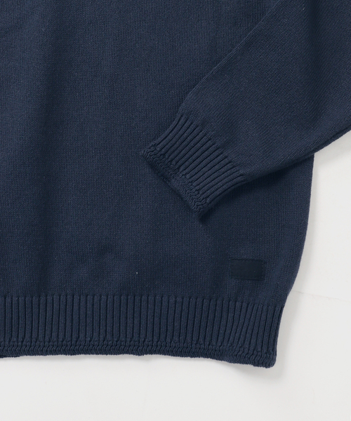 B.C STOCK（ベーセーストック）の「SCI-SCI スキッパー KNIT（ニット/セーター・メンズ・アイボリー/ネイビー・LARGE/MEDIUM）」の16枚目の写真