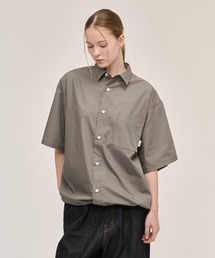 DRAWSTRING REGULAR S/S SHIRT / ドローコードレギュラーS/Sシャツ