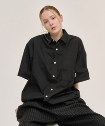 DRAWSTRING REGULAR S/S SHIRT / ドローコードレギュラーS/Sシャツ