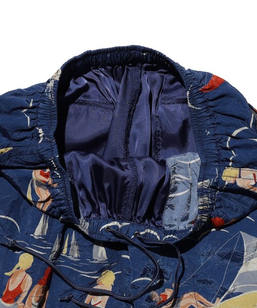 BEAMS PLUS(ビームスプラス)の「GYM Shorts Cupro Print(その他パンツ・メンズ・ブルー・X-LARGE/LARGE/MEDIUM/SMALL)」の4枚目の写真