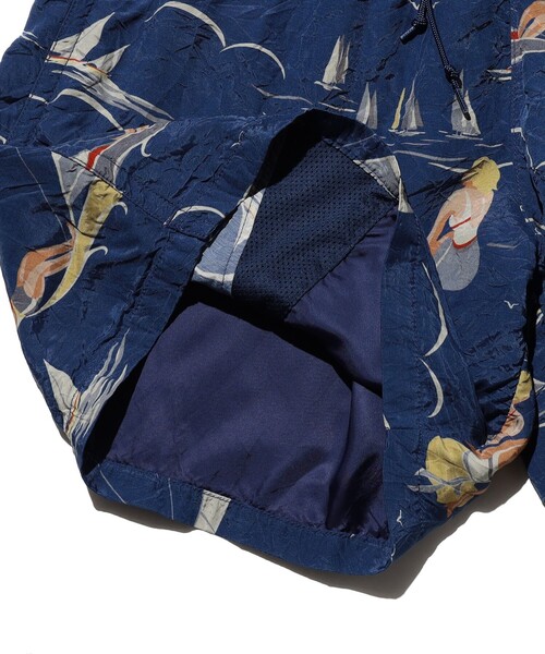BEAMS PLUS(ビームスプラス)の「GYM Shorts Cupro Print(その他パンツ・メンズ・ブルー・X-LARGE/LARGE/MEDIUM/SMALL)」の7枚目の写真