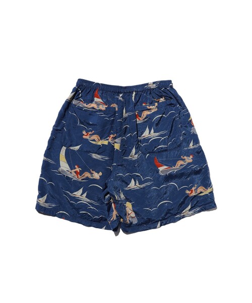 BEAMS PLUS(ビームスプラス)の「GYM Shorts Cupro Print(その他パンツ・メンズ・ブルー・X-LARGE/LARGE/MEDIUM/SMALL)」の9枚目の写真