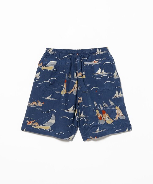 BEAMS PLUS(ビームスプラス)の「GYM Shorts Cupro Print(その他パンツ・メンズ・ブルー・X-LARGE/LARGE/MEDIUM/SMALL)」の16枚目の写真