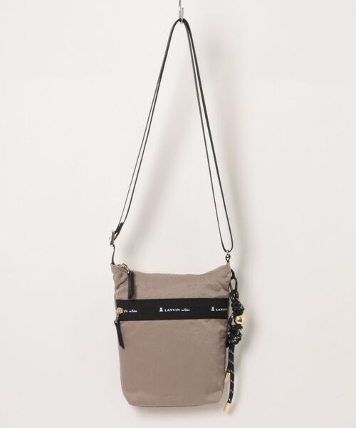 LANVIN en Bleu（ランバンオンブルー）の「トゥリズム ミニショルダーバッグ（ショルダーバッグ・レディース・ブラック/ベージュ・FREE）」の2枚目の写真