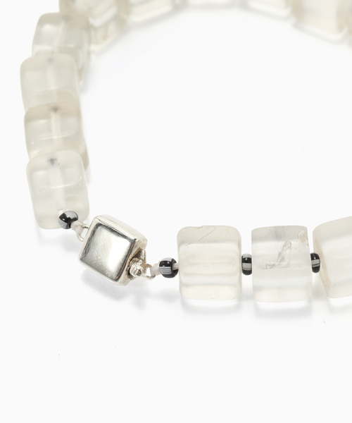 on the sunny side of the street（オンザサニーサイドオブザストリート）の「on the sunny side of the street Antique Bohemian Trade Beads ブレスレット（ブレスレット・メンズ・ライトホワイト・FREE）」の4枚目の写真