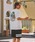Hurley �i�n�[���[�j�́u�yHurley:�n�[���[�z�w�r�[�E�F�C�g�R�b�g��T�V���c�@�I�[�o�[�T�C�Y�V���G�b�g�@�o�b�N�v�����g�@SUNNY CAMP OVRSZD SS TEE�iT�V���c/�J�b�g�\�[�j�v�b�z���C�g