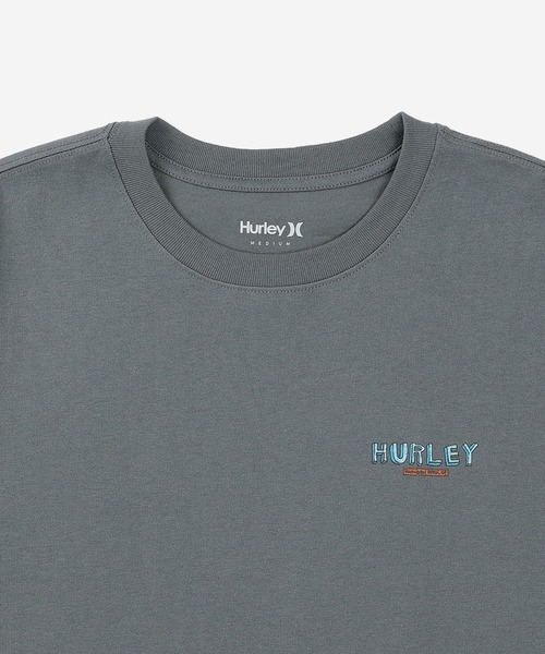 Hurley (ハーレー)の「【Hurley:ハーレー】ヘビーウェイトコットンTシャツ オーバーサイズシルエット バックプリント SUNNY CAMP OVRSZD SS TEE(Tシャツ/カットソー・メンズ・ブラック/ライトブルー/ブルーグレー/ホワイト・X-LARGE/SMALL/MEDIUM/LARGE)」の13枚目の写真