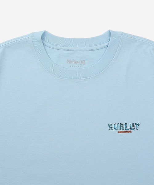 Hurley (ハーレー)の「【Hurley:ハーレー】ヘビーウェイトコットンTシャツ オーバーサイズシルエット バックプリント SUNNY CAMP OVRSZD SS TEE(Tシャツ/カットソー・メンズ・ブラック/ライトブルー/ブルーグレー/ホワイト・X-LARGE/SMALL/MEDIUM/LARGE)」の16枚目の写真