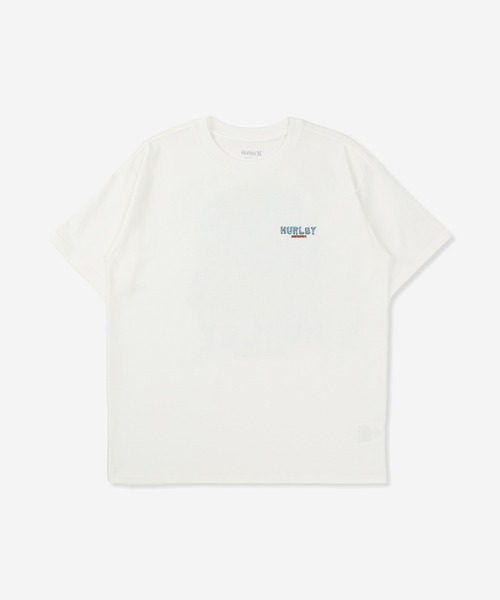 Hurley (ハーレー)の「【Hurley:ハーレー】ヘビーウェイトコットンTシャツ オーバーサイズシルエット バックプリント SUNNY CAMP OVRSZD SS TEE(Tシャツ/カットソー・メンズ・ブラック/ライトブルー/ブルーグレー/ホワイト・X-LARGE/SMALL/MEDIUM/LARGE)」の5枚目の写真