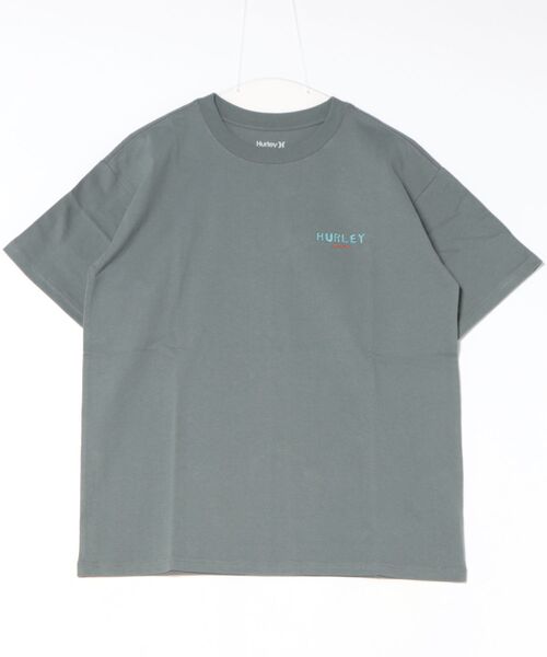 Hurley (ハーレー)の「【Hurley:ハーレー】ヘビーウェイトコットンTシャツ オーバーサイズシルエット バックプリント SUNNY CAMP OVRSZD SS TEE(Tシャツ/カットソー・メンズ・ブラック/ライトブルー/ブルーグレー/ホワイト・X-LARGE/SMALL/MEDIUM/LARGE)」の21枚目の写真