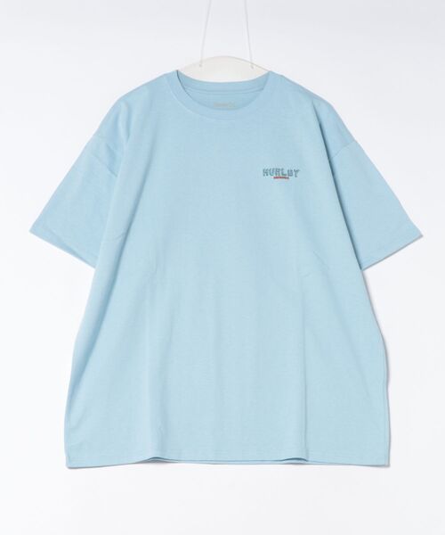 Hurley (ハーレー)の「【Hurley:ハーレー】ヘビーウェイトコットンTシャツ オーバーサイズシルエット バックプリント SUNNY CAMP OVRSZD SS TEE(Tシャツ/カットソー・メンズ・ブラック/ライトブルー/ブルーグレー/ホワイト・X-LARGE/SMALL/MEDIUM/LARGE)」の22枚目の写真