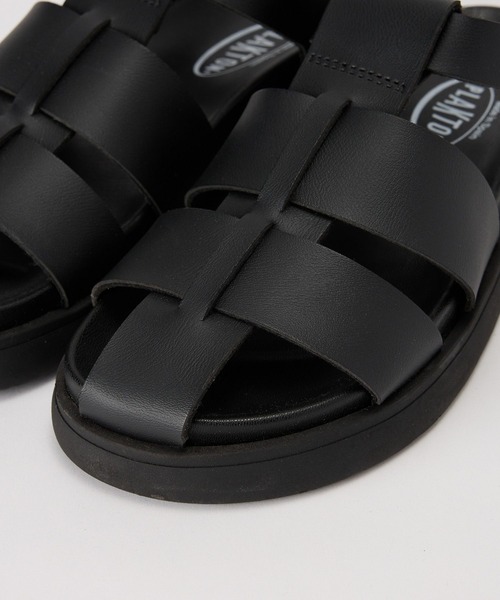 PLAKTON（プラクトン）の「BARNYARDSTORM / PLAKTON(プラクトン) / グルカサンダル【一部店舗限定】（サンダル・レディース・ブラック/オフホワイト・37/38）」の9枚目の写真