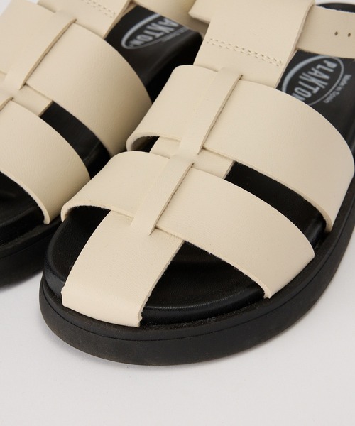 PLAKTON（プラクトン）の「BARNYARDSTORM / PLAKTON(プラクトン) / グルカサンダル【一部店舗限定】（サンダル・レディース・ブラック/オフホワイト・37/38）」の11枚目の写真