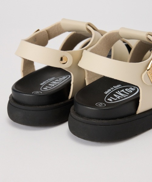 PLAKTON（プラクトン）の「BARNYARDSTORM / PLAKTON(プラクトン) / グルカサンダル【一部店舗限定】（サンダル・レディース・ブラック/オフホワイト・37/38）」の4枚目の写真