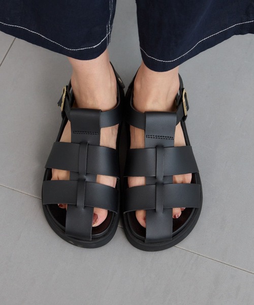 PLAKTON（プラクトン）の「BARNYARDSTORM / PLAKTON(プラクトン) / グルカサンダル【一部店舗限定】（サンダル・レディース・ブラック/オフホワイト・37/38）」の17枚目の写真