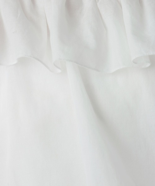 A part by(アパートバイ)の「オフショルブラウス(シャツ/ブラウス・レディース・ブラック/オフホワイト/ライトグリーン・FREE)」の9枚目の写真