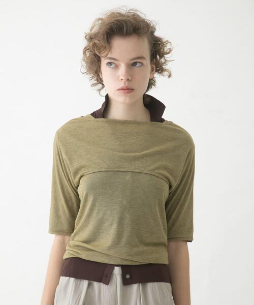 セール】mix layered tee（Tシャツ/カットソー）｜LAATO（ラート）の