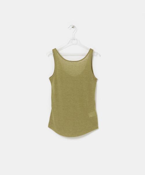 LAATO(ラート)の「mix layered tee(Tシャツ/カットソー・レディース・オリーブ/ブラック/パープル系その他・FREE)」の21枚目の写真